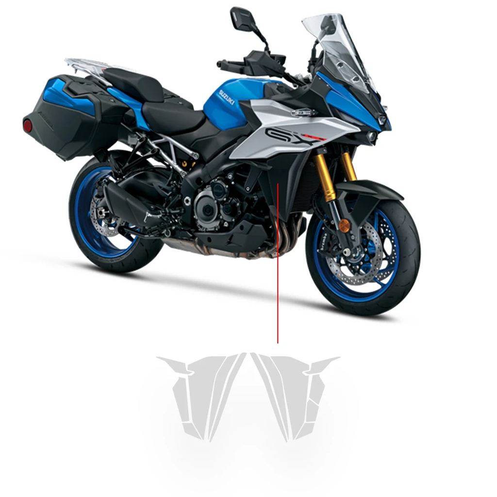 並行輸入品 スズキ GSX-S 1000 GX 2024-2025用 バイクメーター保護フィルム アウターライン防止傷防止保護フィルム_7