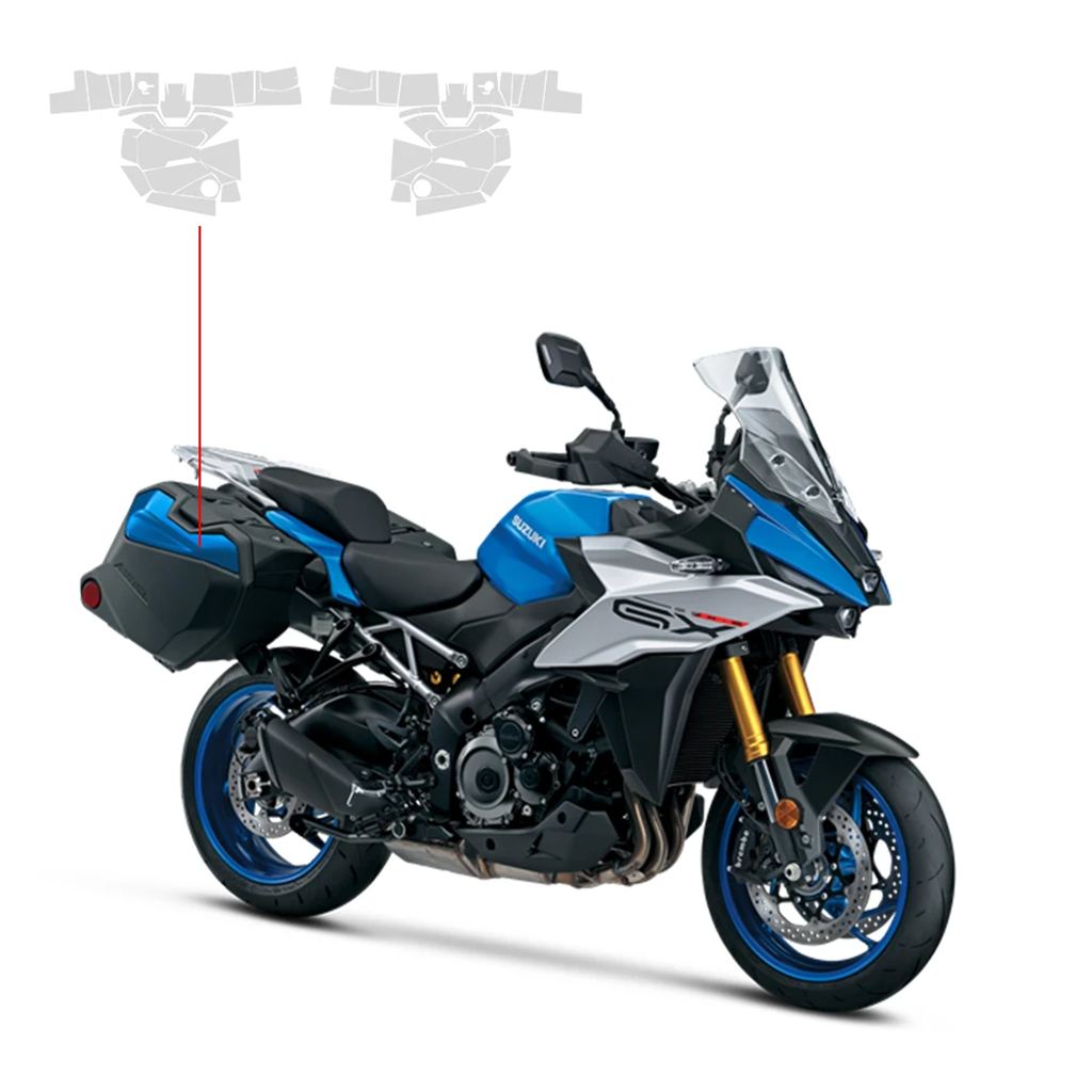 並行輸入品 スズキ GSX-S 1000 GX 2024-2025用 バイクメーター保護フィルム アウターライン防止傷防止保護フィルム_10