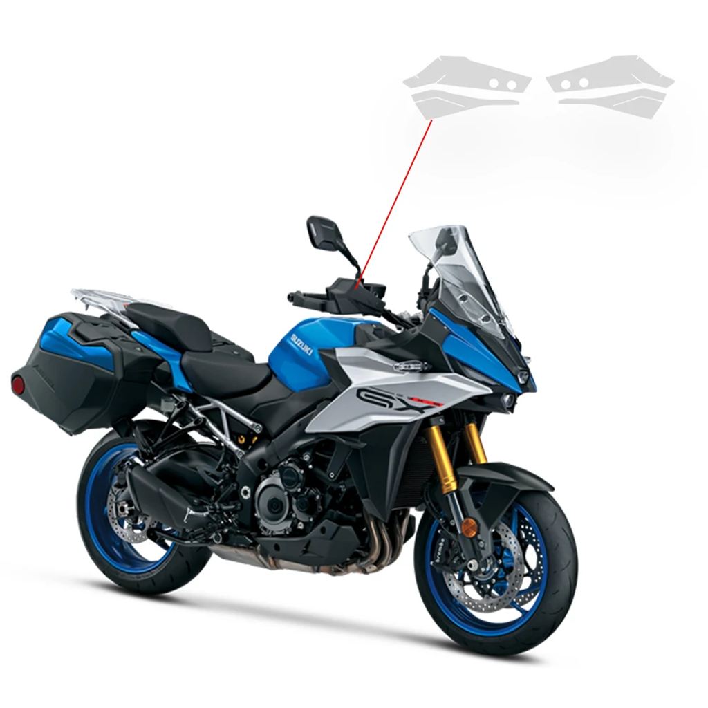 並行輸入品 スズキ GSX-S 1000 GX 2024-2025用 バイクメーター保護フィルム アウターライン防止傷防止保護フィルム_1