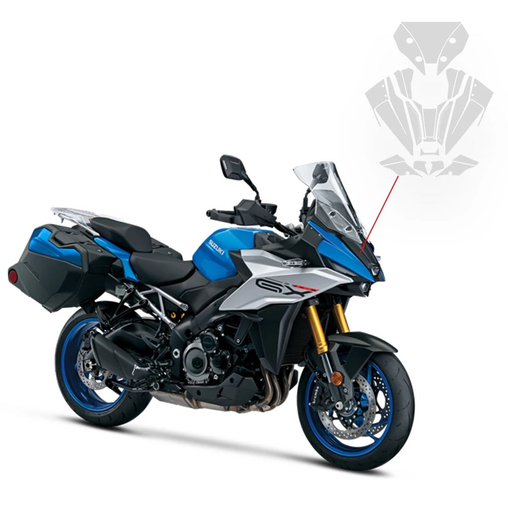 並行輸入品 スズキ GSX-S 1000 GX 2024-2025用 バイクメーター保護フィルム アウターライン防止傷防止保護フィルム_3