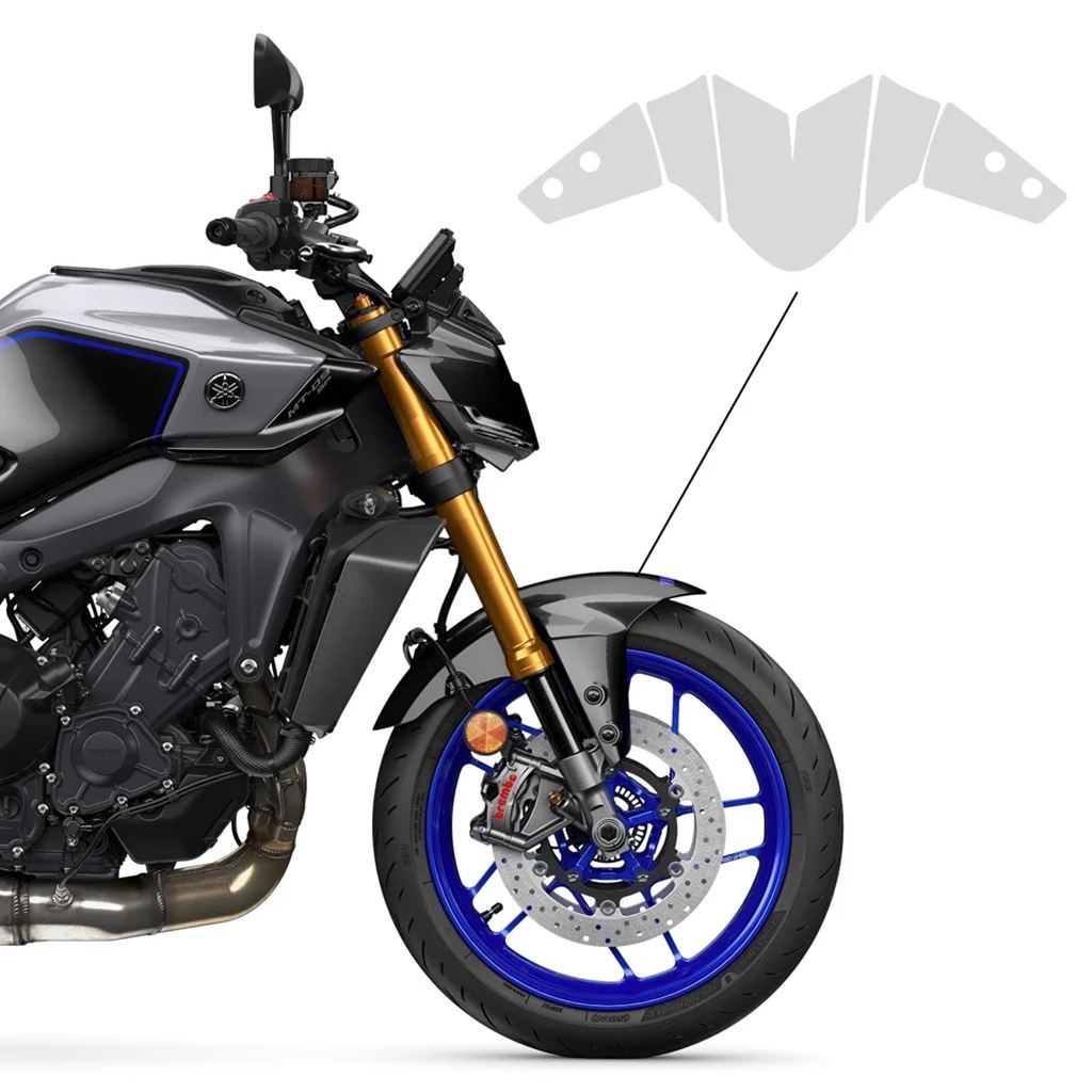 並行輸入品 ヤマハ MT09 ペイントプロテクションフィルム MT 09 MT-09 SP バイク用 PPF 2024-2025 TPU保護フェアリング_7