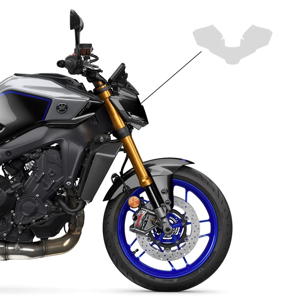 並行輸入品 ヤマハ MT09 ペイントプロテクションフィルム MT 09 MT-09 SP バイク用 PPF 2024-2025 TPU保護フェアリング_1