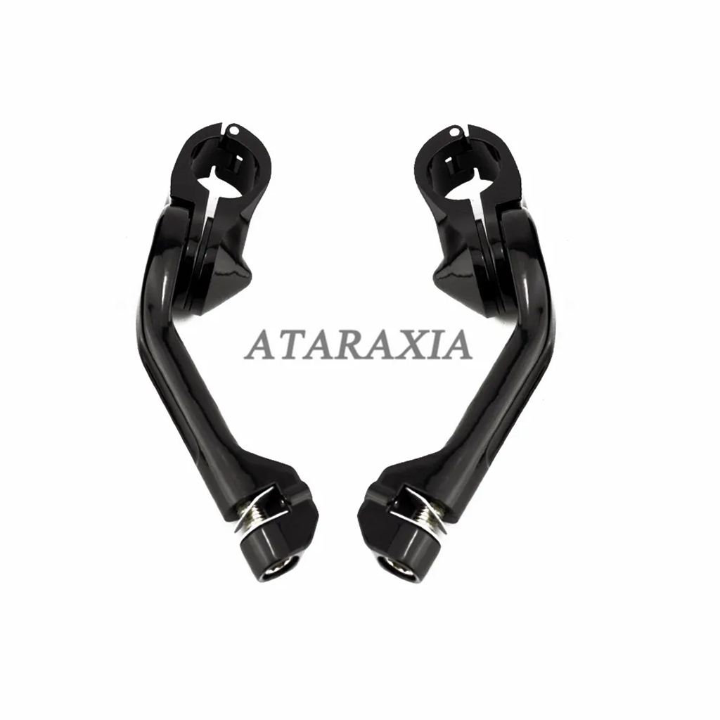並行輸入品 1-1/4インチ 32MM フットペグ フットレスト ショートマウント クラッシュエンジンガード バイクペグ ハーレーツーリ_3