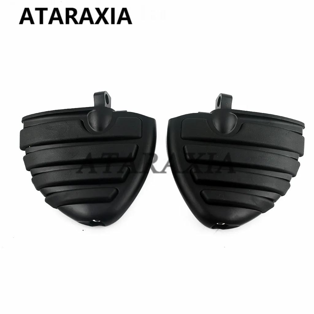 並行輸入品 バイクフットレストフットペグウィングエンジンガードバイクペグレストペダルハーレーツーリングダイナソフテイルス_2