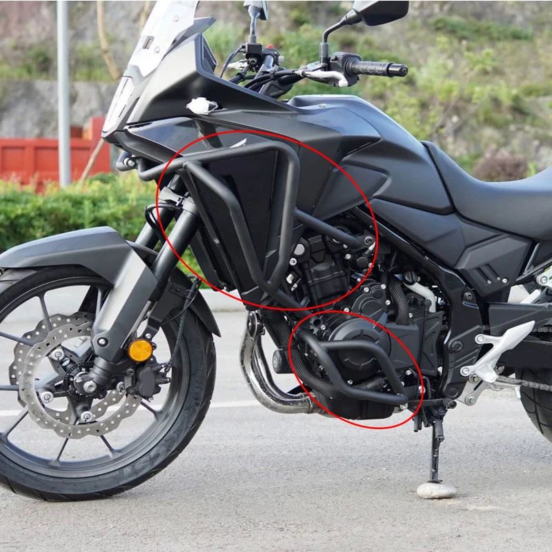 並行輸入品 ホンダnx 400 nx 500 2023-2024バイク落下防止バーキット エンジンガード ハイウェイ衝突防止バー 保護バンパー_1
