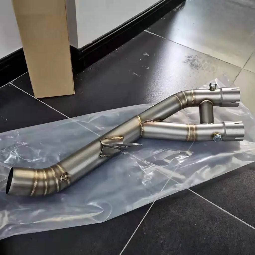 並行輸入品 R1 60MM YZF-R1 MT10 MT 2015 2016 2017 2018 2019 バイク用排気システム ミドルフロントリンクパイプ