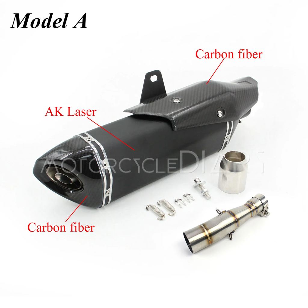 並行輸入品 X-ADV750 X ADV750 X-ADV 750 750 51MM バイク用エキゾーストパイプ ミドルリンクパイプ エルボー AKレーザーマフラの画像