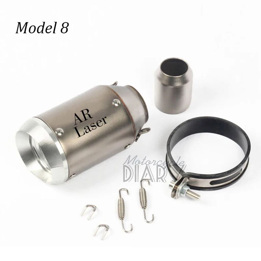 並行輸入品 51MM CNC汎用排気バイク 二輪エスケープモトマフラーカーボン レーシングR6 MT09 CBR650 R3 Z900 Z1000 ER6N Z900用の画像