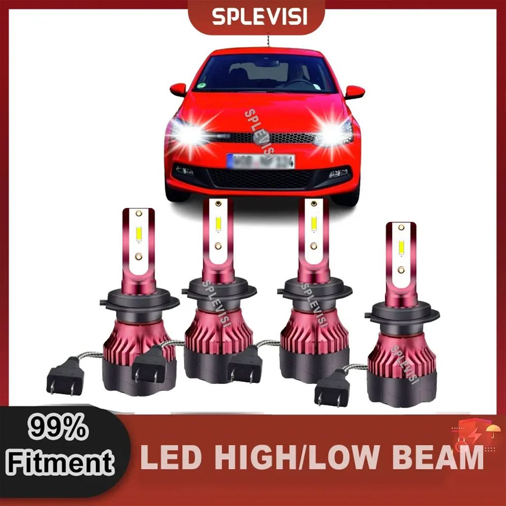 フォルクスワーゲン　ポロ　LED 　イカリング　ヘッドライト　新品訳あり フォルクスワーゲン（Volkswagen） VW ポロ LEDヘッドライト 6500