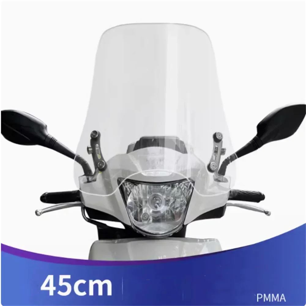 並行輸入品 スズキ UU125 UU 125 125UU UU-125 Youyou 125 バイクフロントガラス高架フロントガラスアクセサリーの画像