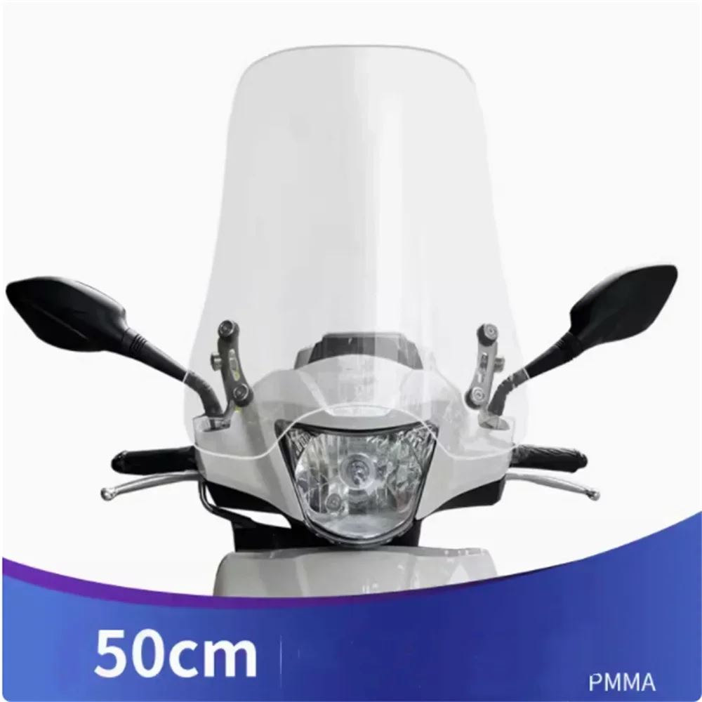 並行輸入品 スズキ UU125 UU 125 125UU UU-125 Youyou 125 バイクフロントガラス高架フロントガラスアクセサリーの画像