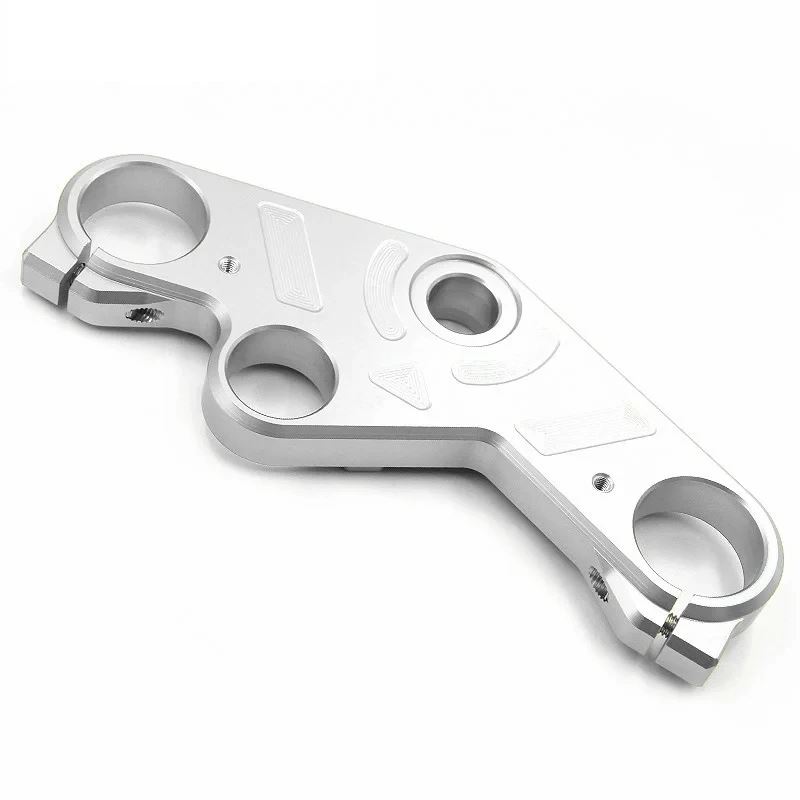 並行輸入品 ヤマハ YZF R25 R3 YZFR3 YZF-R3 2014 2015 2016 2017 2018 CNCアルミバイクロワリングトリプルクランプ_3