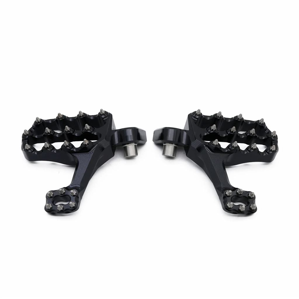 並行輸入品 CNC ダートバイク延長タイプペグペダルフットレストフットペグヤマハ YZ85/125/250 99-22 YZF250 WR250F 99-22 YZF45_1