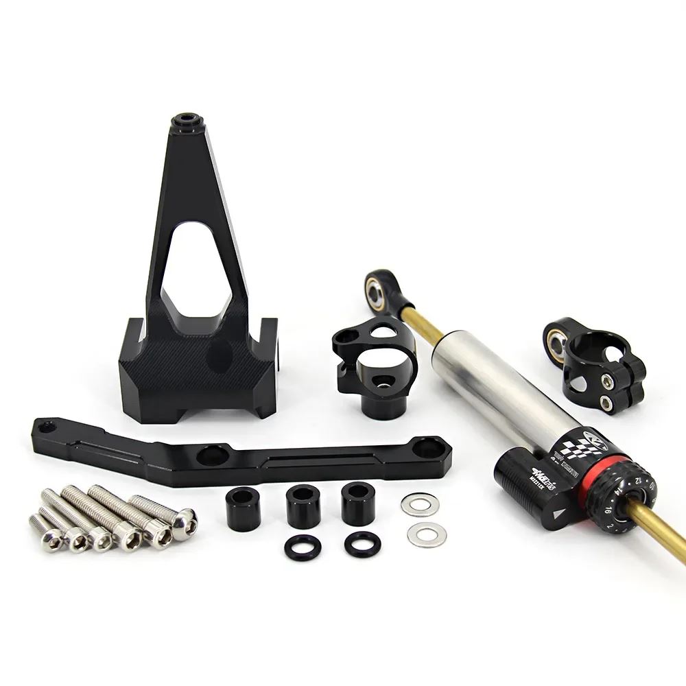 並行輸入品 バイクステアリング化ダンパー安全制御ブラケット取付キットヤマハ MT09 MT-09 2013-2023 2021 2022_6