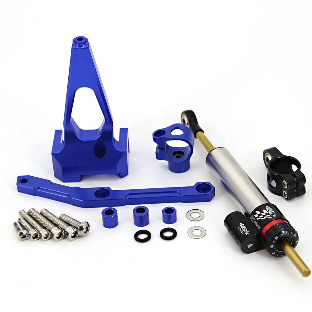 並行輸入品 バイクステアリング化ダンパー安全制御ブラケット取付キットヤマハ MT09 MT-09 2013-2023 2021 2022_9