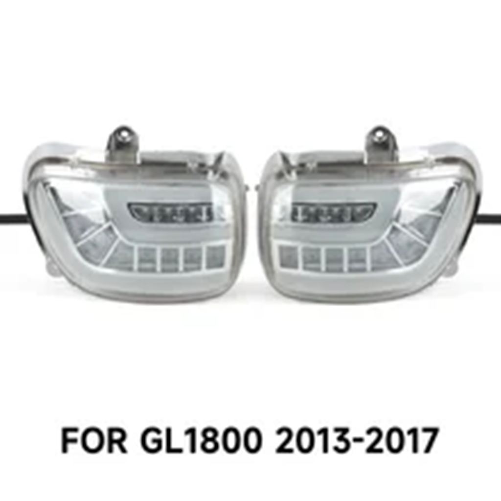 並行輸入品 バイクアクセサリー DRL ライトランプ LED 光流方向フロント LED ミラーウィンカーホンダ GL1800 F6B 2013-2016_1