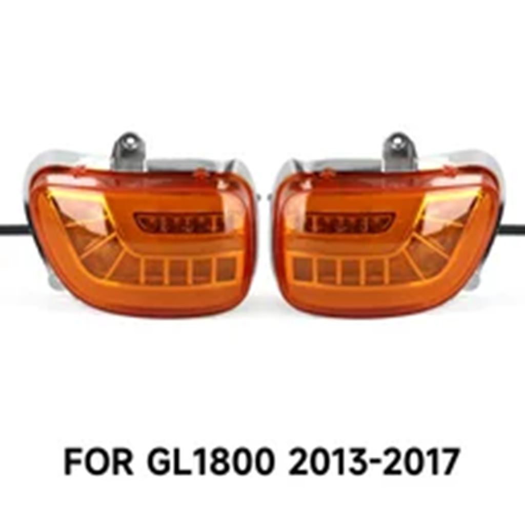 並行輸入品 バイクアクセサリー DRL ライトランプ LED 光流方向フロント LED ミラーウィンカーホンダ GL1800 F6B 2013-2016_2