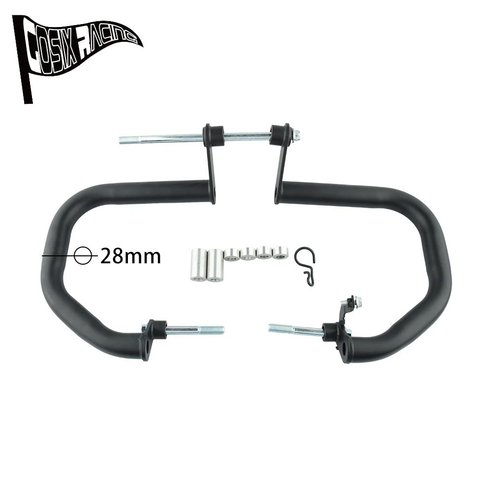 並行輸入品 フィットショットガン650 24-25スーパーメテオ650 23-25バイクエンジンバンパー保護バークラッシュプロテクション_1