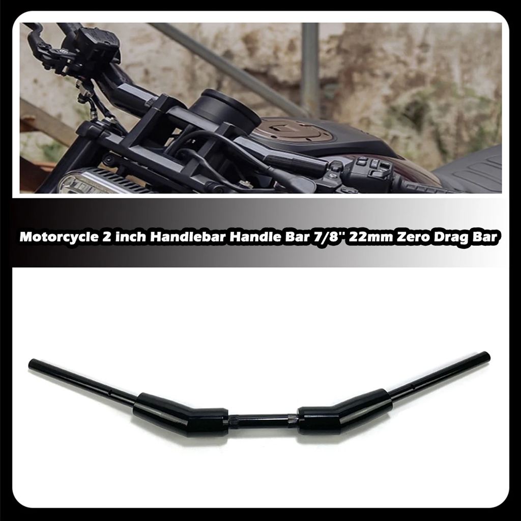 並行輸入品 ZDQバイク 二輪 2インチハンドルバー 7/8インチ 22MM ゼロドラッグバー ハーレー スポーツスターS 1250 RH1250S ナイ_1