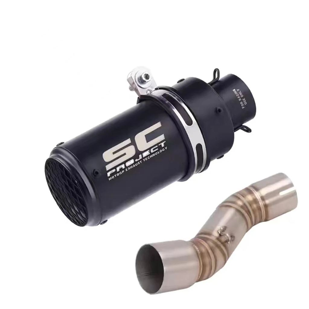並行輸入品 CF MOTO バイクマフラー CF700 カーボンマフラー CFMOTO 700CLX CL-X700 CLX700の画像