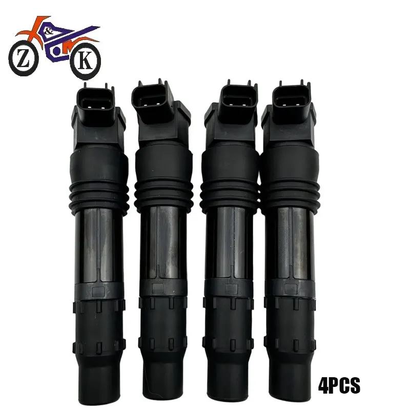 並行輸入品 4 個バイク点火コイルスズキ GSX1300R ハヤブサ 1300R GSXR1000 GSF GSX 650F バンディット 650 点火部品の画像