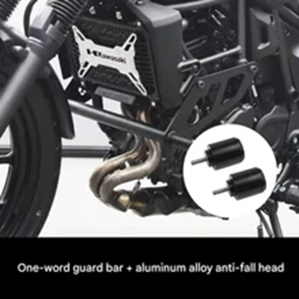 並行輸入品 カワサキ ELIMINATOR 500 カスタムバンパー ワンラインバンパー フロント落下防止保護バー ボディ衝突防止フレーム用の画像