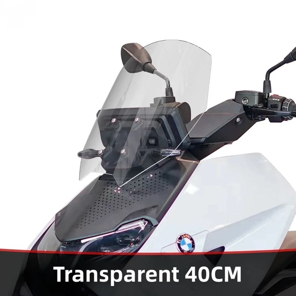 並行輸入品 BMW CE04用フロントガラスカスタム：高め幅広クリアフロントガラスプロテクターアクセサリー_5