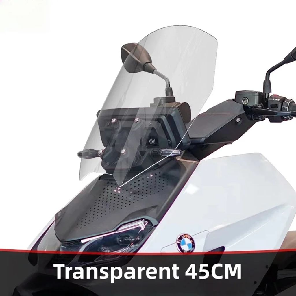 並行輸入品 BMW CE04用フロントガラスカスタム：高め幅広クリアフロントガラスプロテクターアクセサリー_7