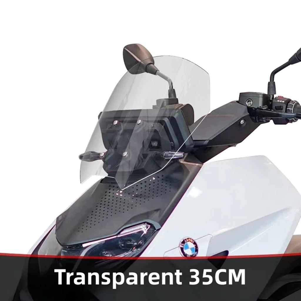 並行輸入品 BMW CE04用フロントガラスカスタム：高め幅広クリアフロントガラスプロテクターアクセサリー_3