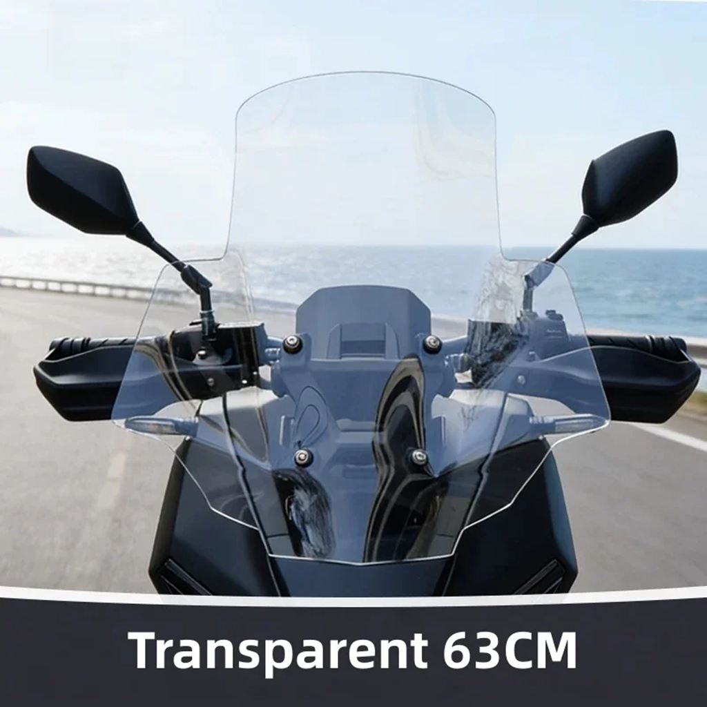 並行輸入品 サンディロホンダNS150XC用フロントウィンドシールドカスタム 拡幅クリアウィンドシールドカスタムバイク部品