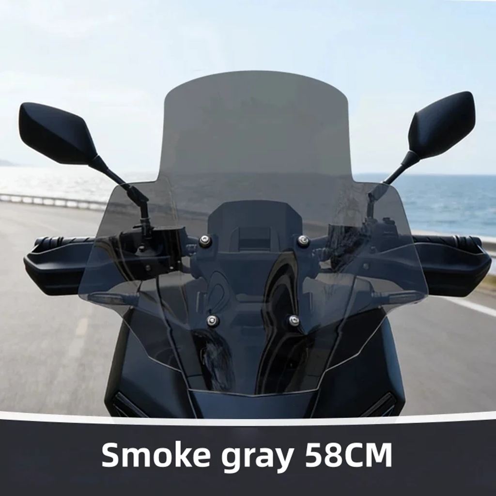 並行輸入品 サンディロホンダNS150XC用フロントウィンドシールドカスタム 拡幅クリアウィンドシールドカスタムバイク部品