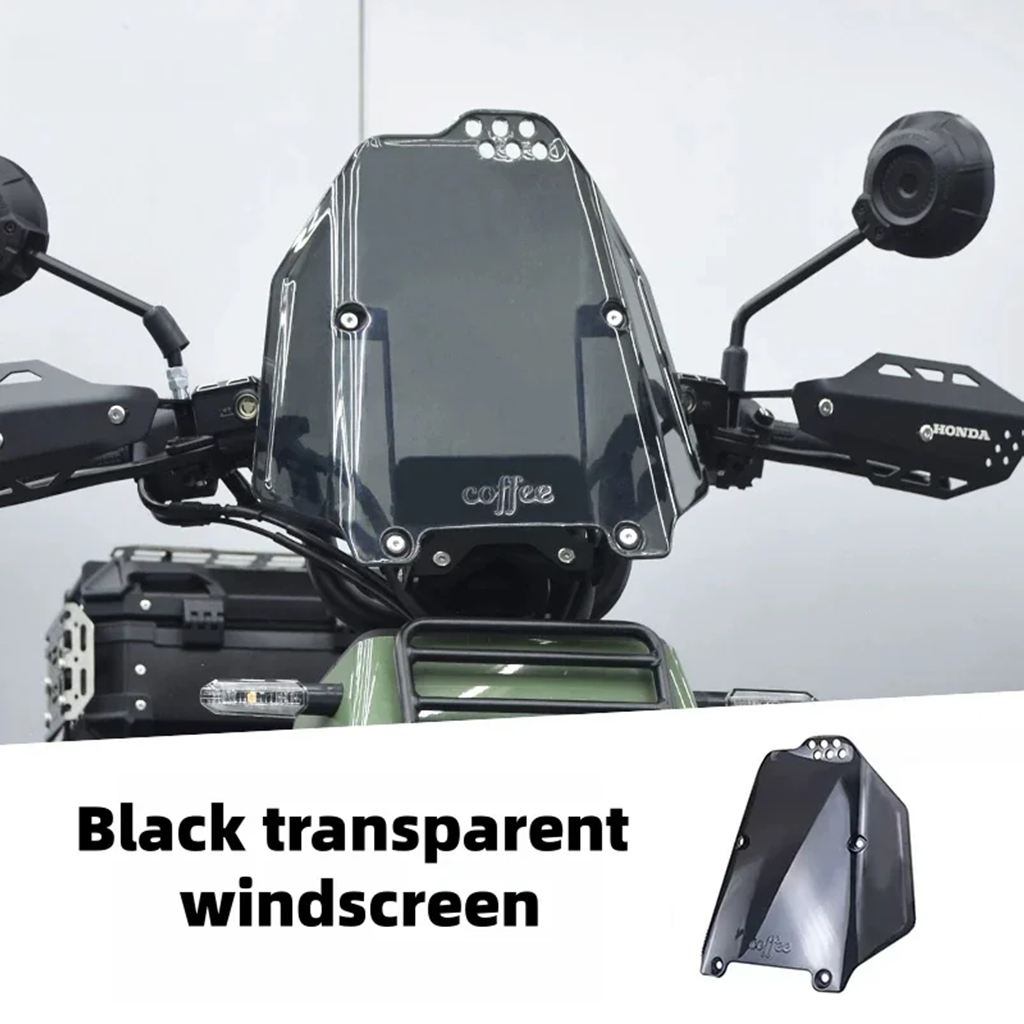 並行輸入品 ホンダスクエアX125用ウィンドシールドカスタム 高精細クリア大型ウィンドシールド フェアリング装飾アクセサリー_2