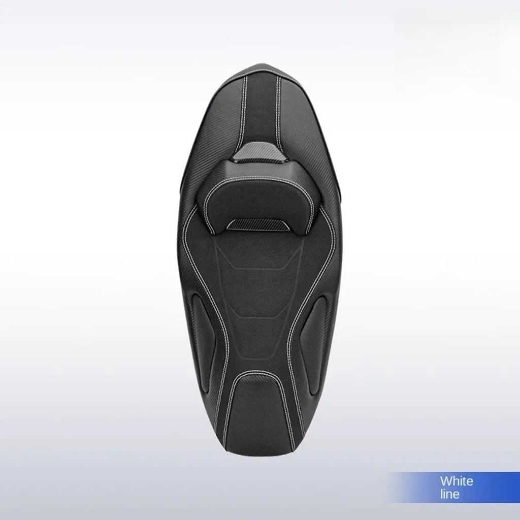 並行輸入品 ホンダNS150GXカスタム用リア人間工学基づいたリア腰椎サポートメモリーフォーム_4