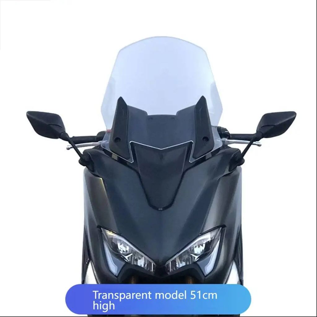 並行輸入品 ヤマハTMAX560 TMAX530DX/SX用カスタムフロントガラス ハイウィンドシールドインレットガラス付き