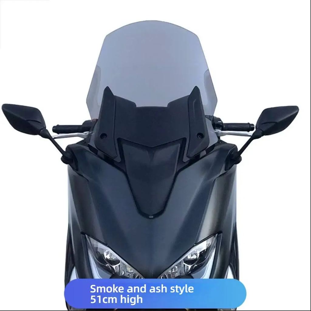 並行輸入品 ヤマハTMAX560 TMAX530DX/SX用カスタムフロントガラス ハイウィンドシールドインレットガラス付き