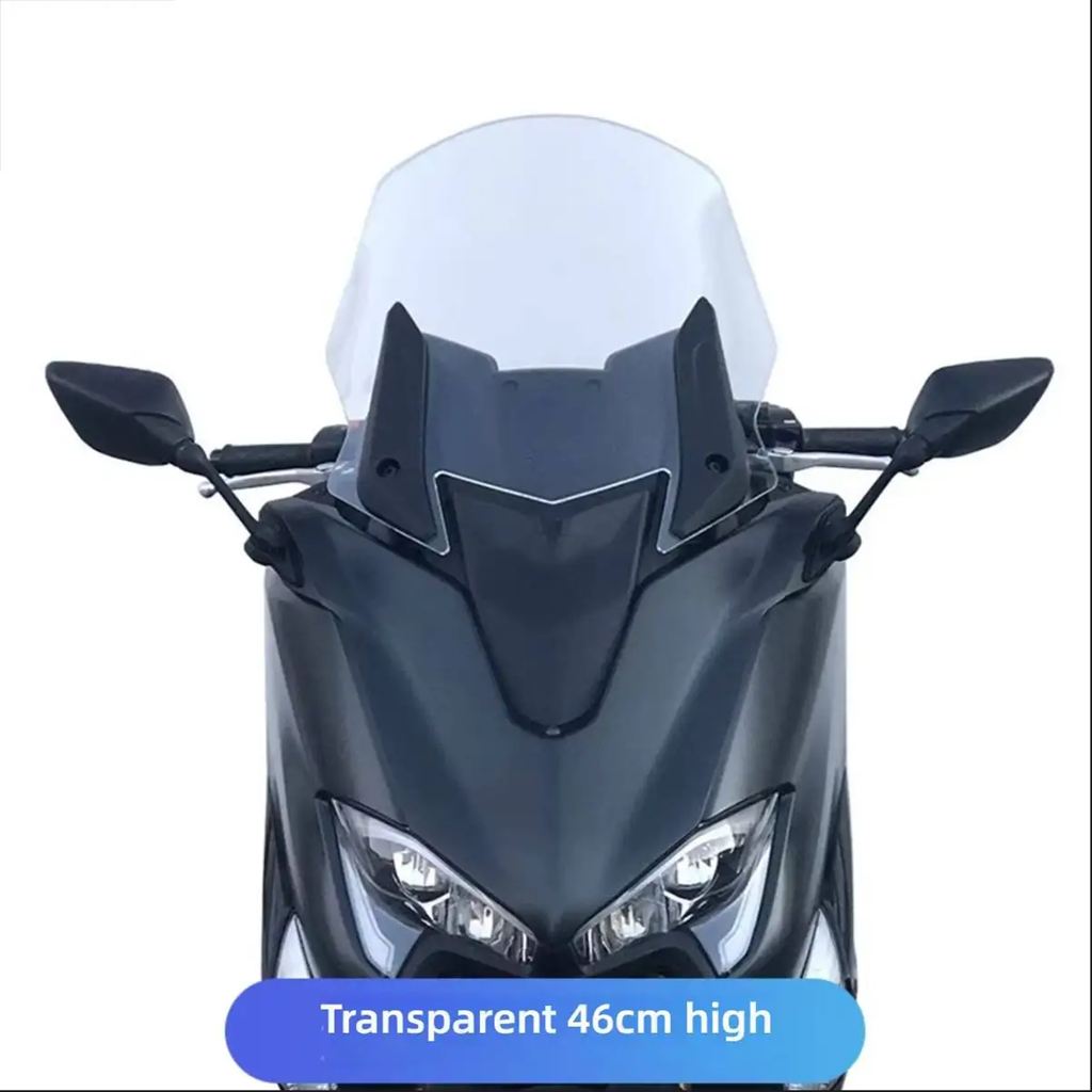 並行輸入品 ヤマハTMAX560 TMAX530DX/SX用カスタムフロントガラス ハイウィンドシールドインレットガラス付き