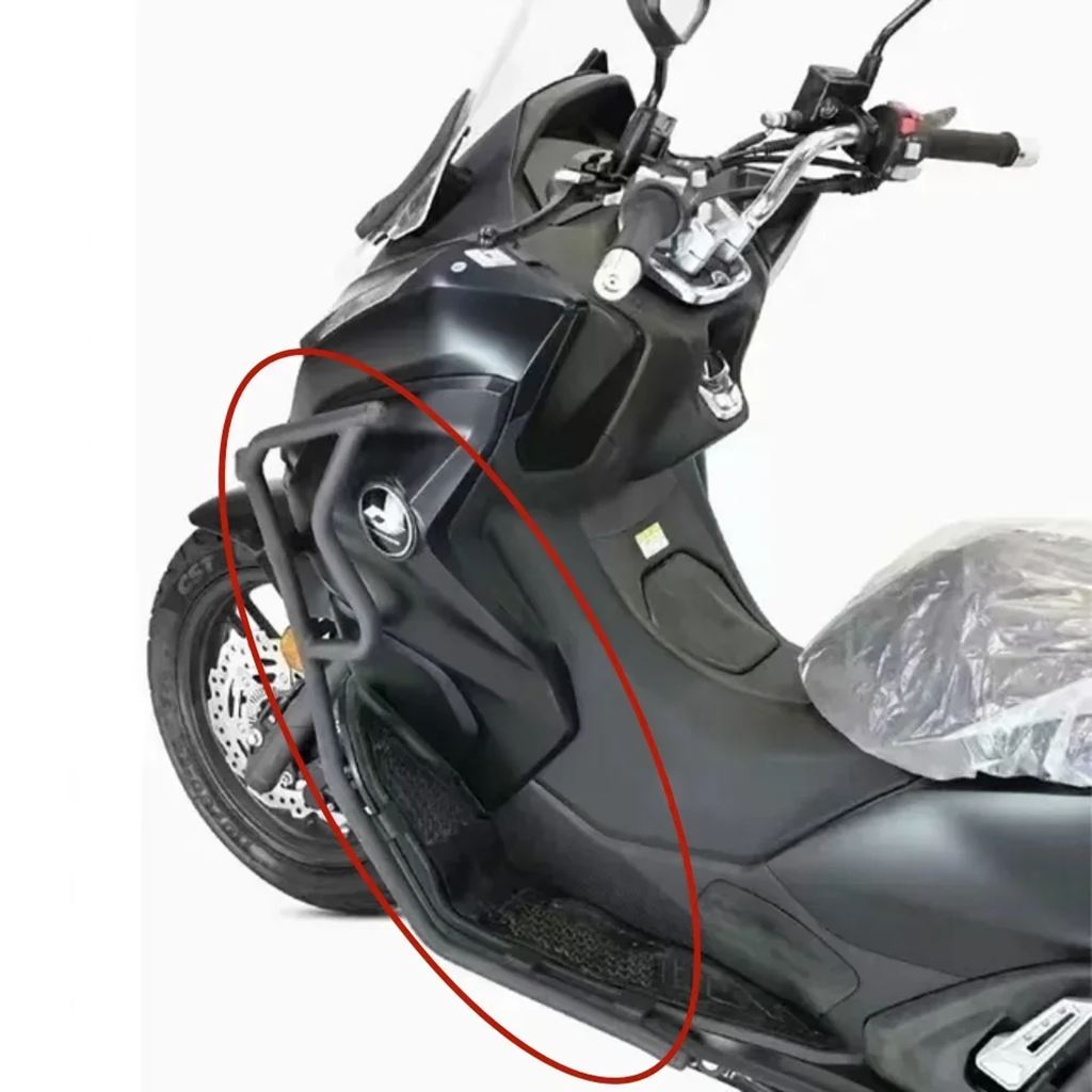 並行輸入品 QJ モト MTX125 125MTX MTX 125 バイクバンパーアクセサリー排気バンパー保護バー QJ モト MTX125の画像