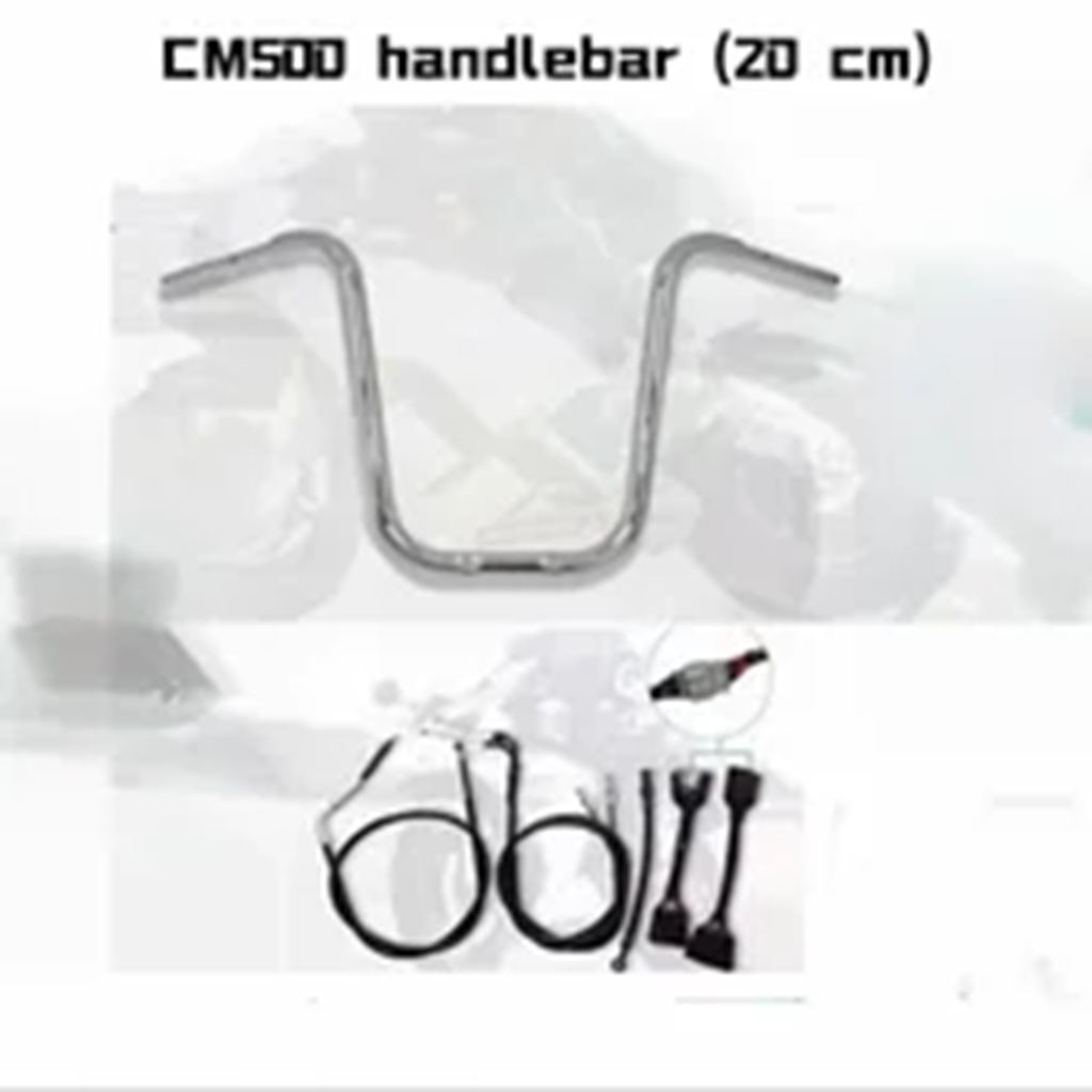 並行輸入品 ホンダバイクレブル CMX300 ハンドルバー CMX500 ハイハンドルハーレーレトロ方向ハンドルバー強化の画像