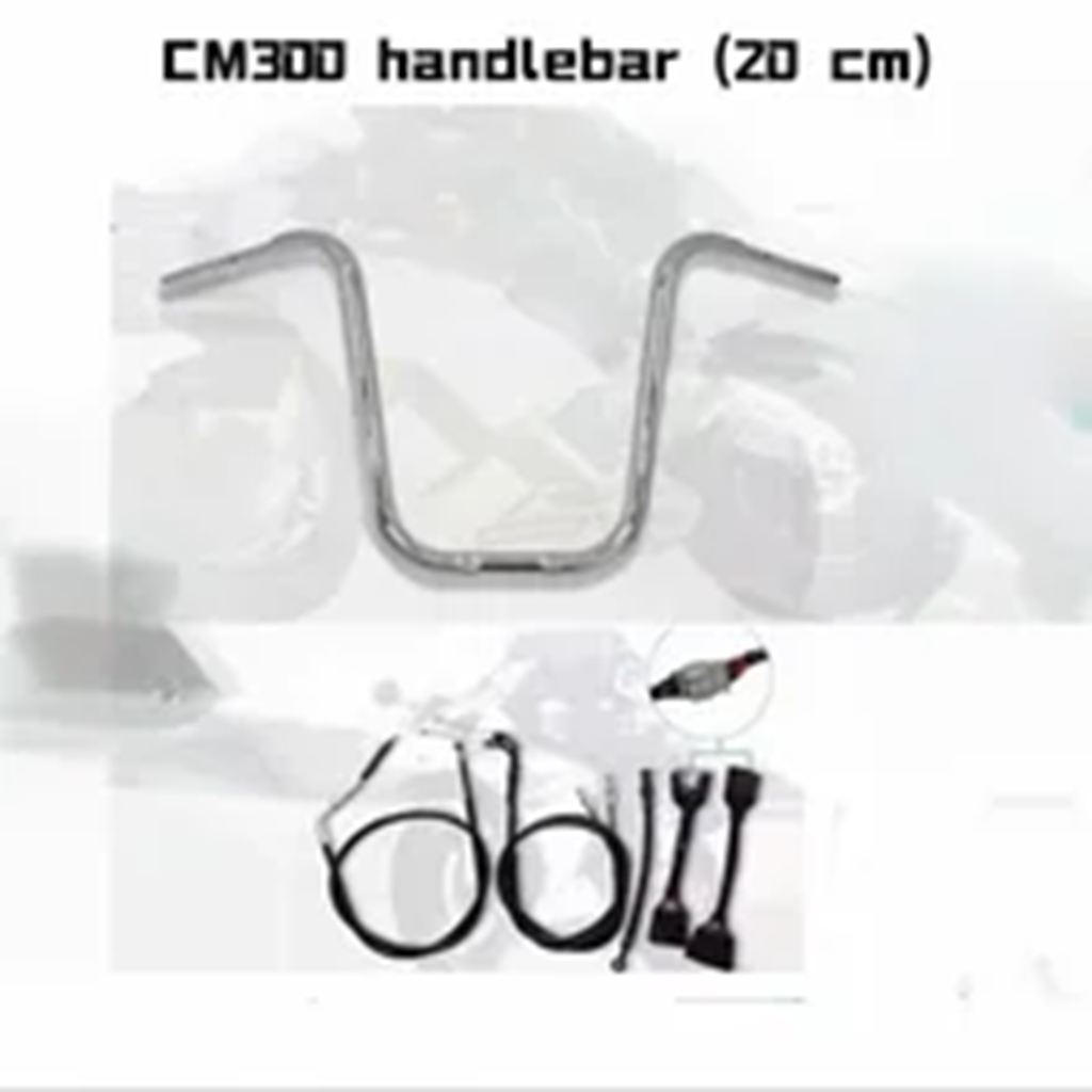 並行輸入品 ホンダバイクレブル CMX300 ハンドルバー CMX500 ハイハンドルハーレーレトロ方向ハンドルバー強化の画像