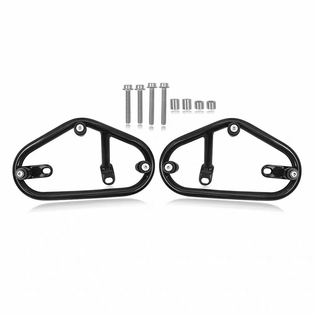 並行輸入品 トライアンフ SPEED400 SCRAMBLER400X バイク用サイドバッグホルダー キャリア_3