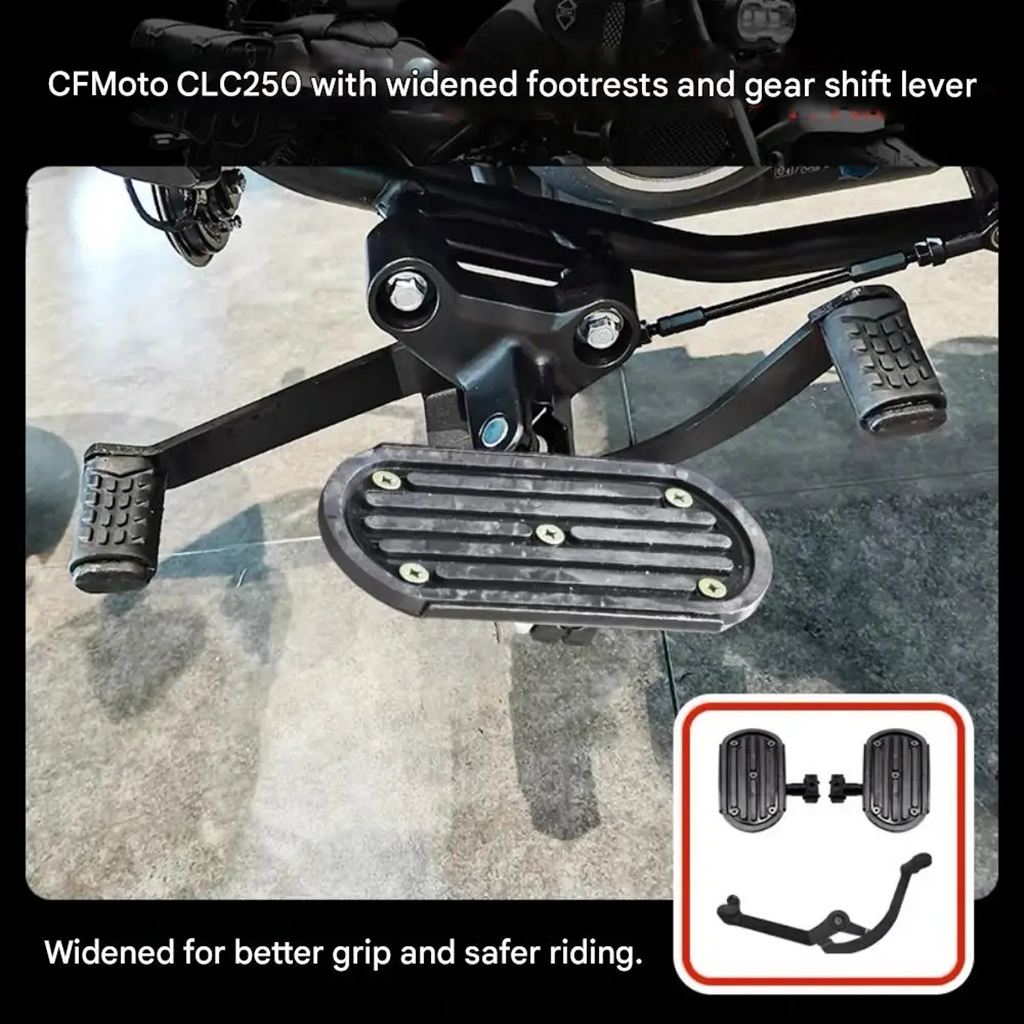 並行輸入品 CFMOTO 250CLC CLC 250フロントリア ギアレバー踏むペダル広り ギアシフトペダルシフト_3