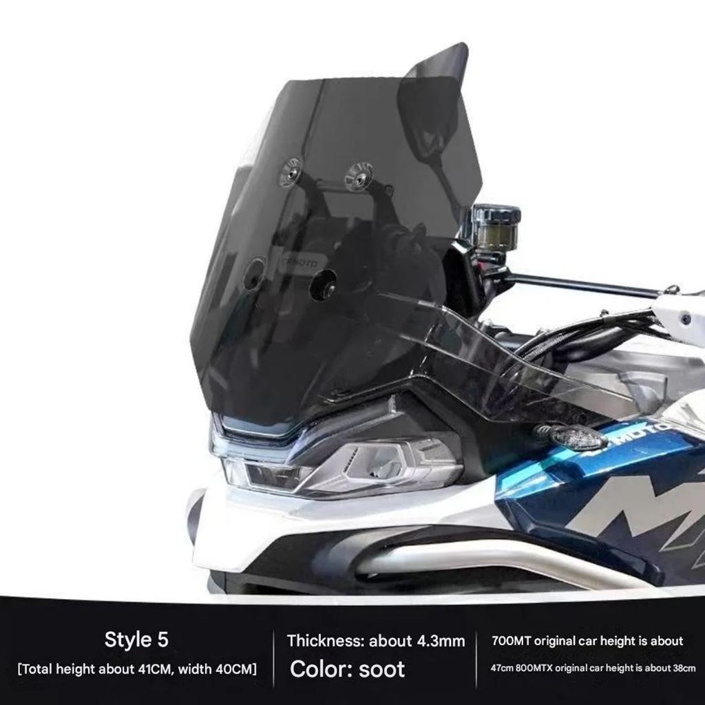 並行輸入品 CFMOTO 700MT フロントガラス CF800MTX ビレット力フロントガラスクリア胸バッフルアクセサリー_13