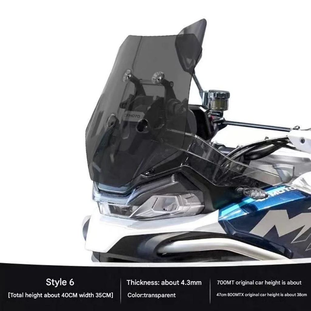並行輸入品 CFMOTO 700MT フロントガラス CF800MTX ビレット力フロントガラスクリア胸バッフルアクセサリー_14