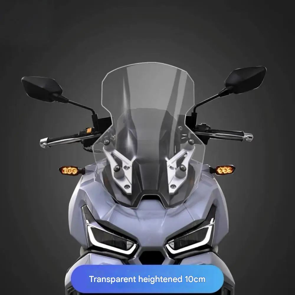 並行輸入品 Sym Adx 125 バイクフロントガラス強化拡大ウインドディフレクター Sym Adx 125 125Adxの画像