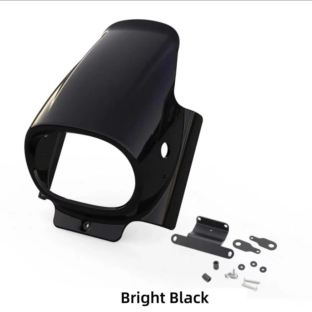 並行輸入品 QJMOTO SRV350 オリジナルヘッドライトカバーヘッドディフレクターカバー装飾ヘッドライトカバーアクセサリー_3