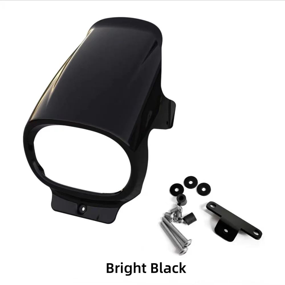 並行輸入品 QJMOTO SRV350 オリジナルヘッドライトカバーヘッドディフレクターカバー装飾ヘッドライトカバーアクセサリー_2