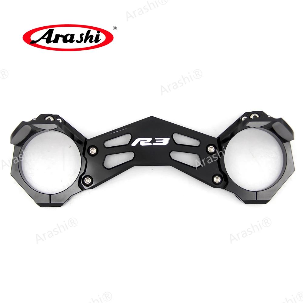 並行輸入品 MT-03 MT25 2015-2018 バイク用CNCフロントショックフォークブレースバランスクランプブラケット ヤマハ MT03 MT25 2