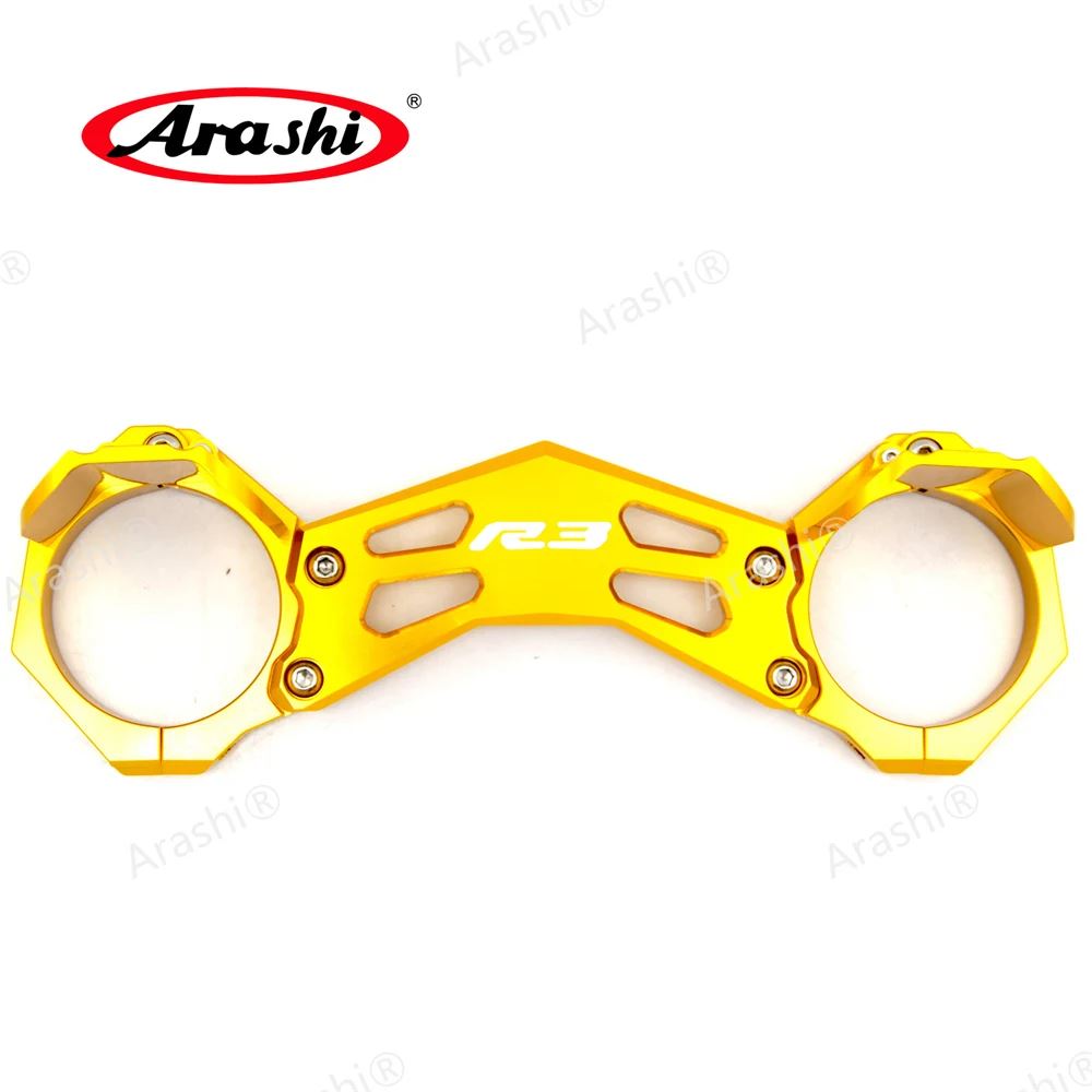並行輸入品 MT-03 MT25 2015-2018 バイク用CNCフロントショックフォークブレースバランスクランプブラケット ヤマハ MT03 MT25 2