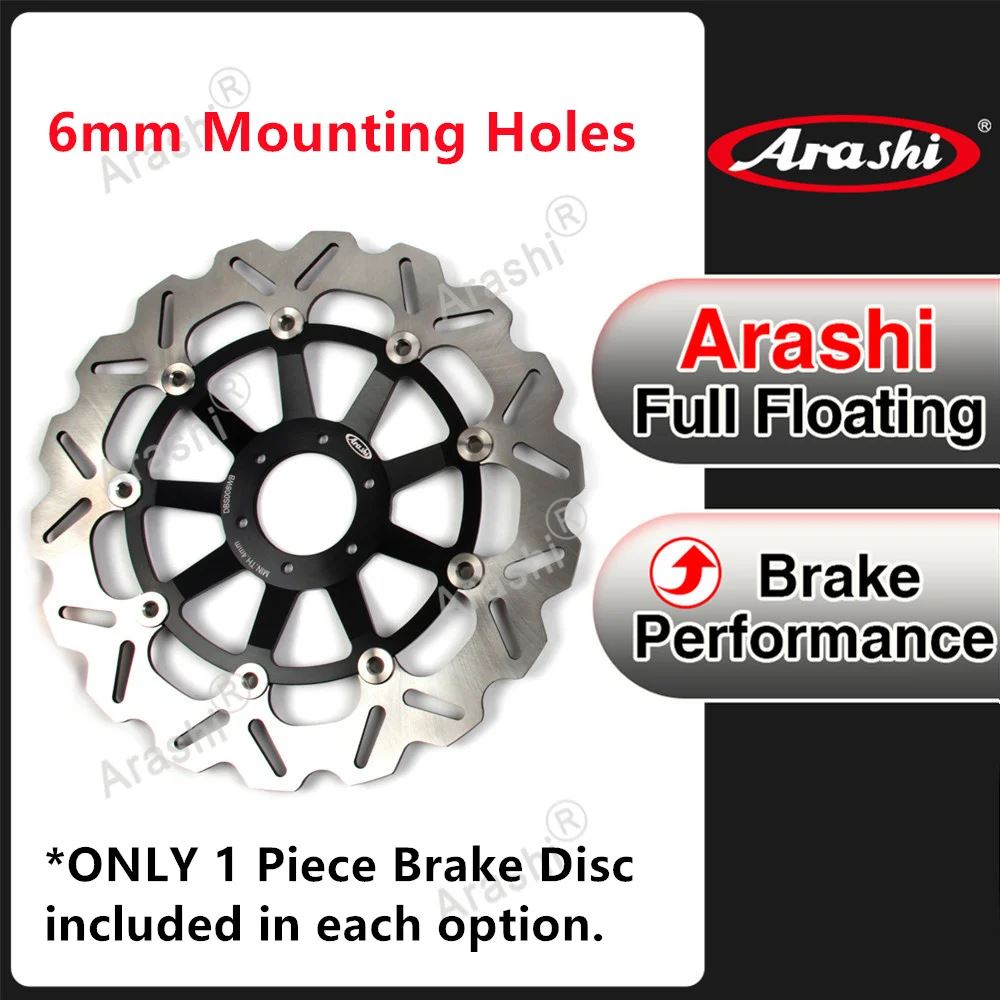 並行輸入品 嵐 CNC ドライブフローティングブレーキディスクフロントディスクローターホンダ CBR F CBR600F / VFR F VFR750F / C_8
