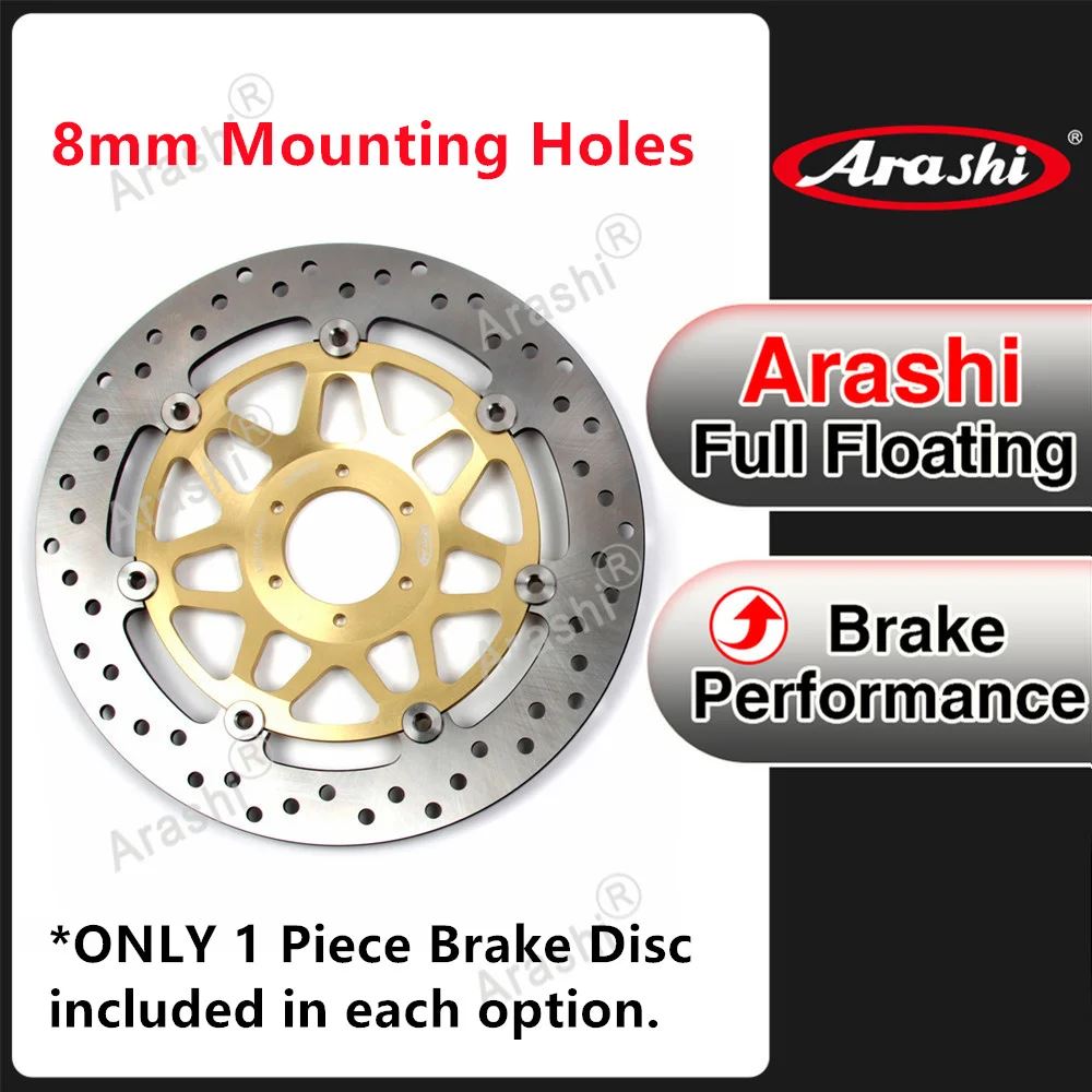 並行輸入品 嵐 CNC ドライブフローティングブレーキディスクフロントディスクローターホンダ CBR F CBR600F / VFR F VFR750F / C_2